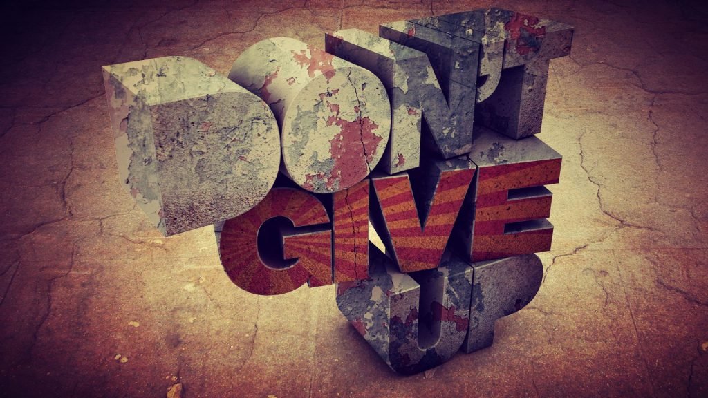 give up