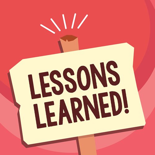 lessons learned