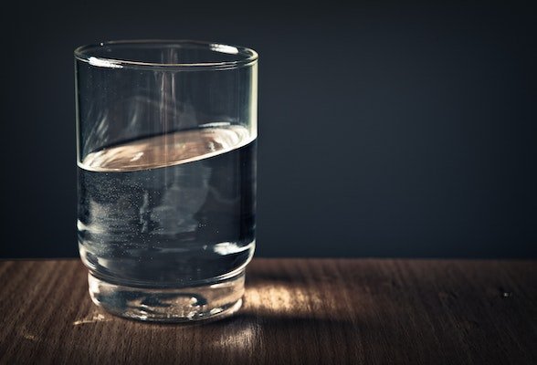 glass of water