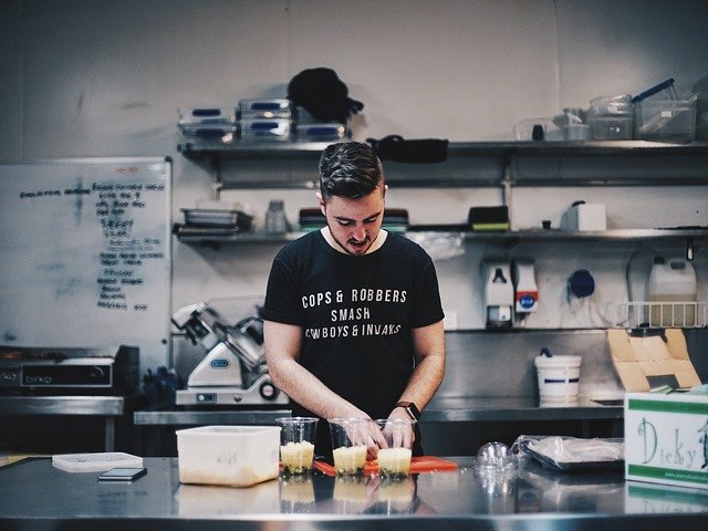 guy in kitchen with reasons to cook
